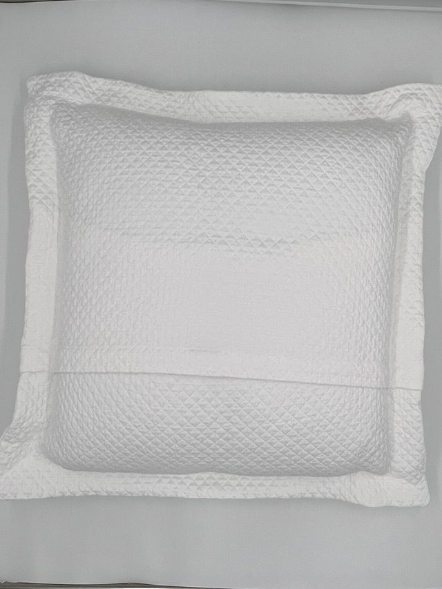 Art Deco Egyptian cotton Matelasse Euro Sham