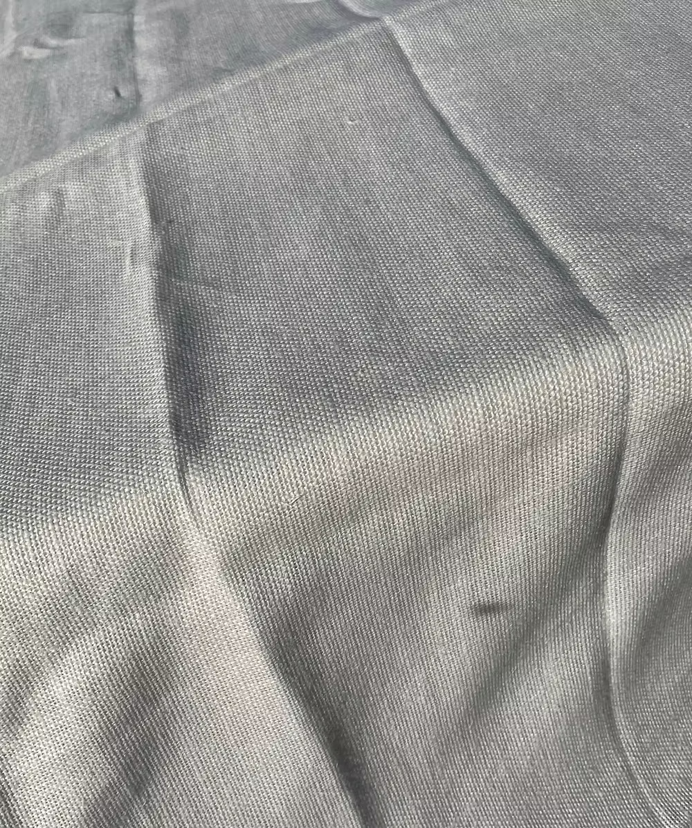 Barbara Beckmann Designs Off-White Open Weave Linen