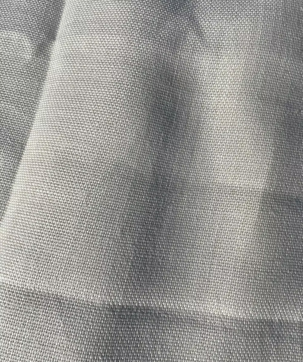 Barbara Beckmann Designs Off-White Open Weave Linen