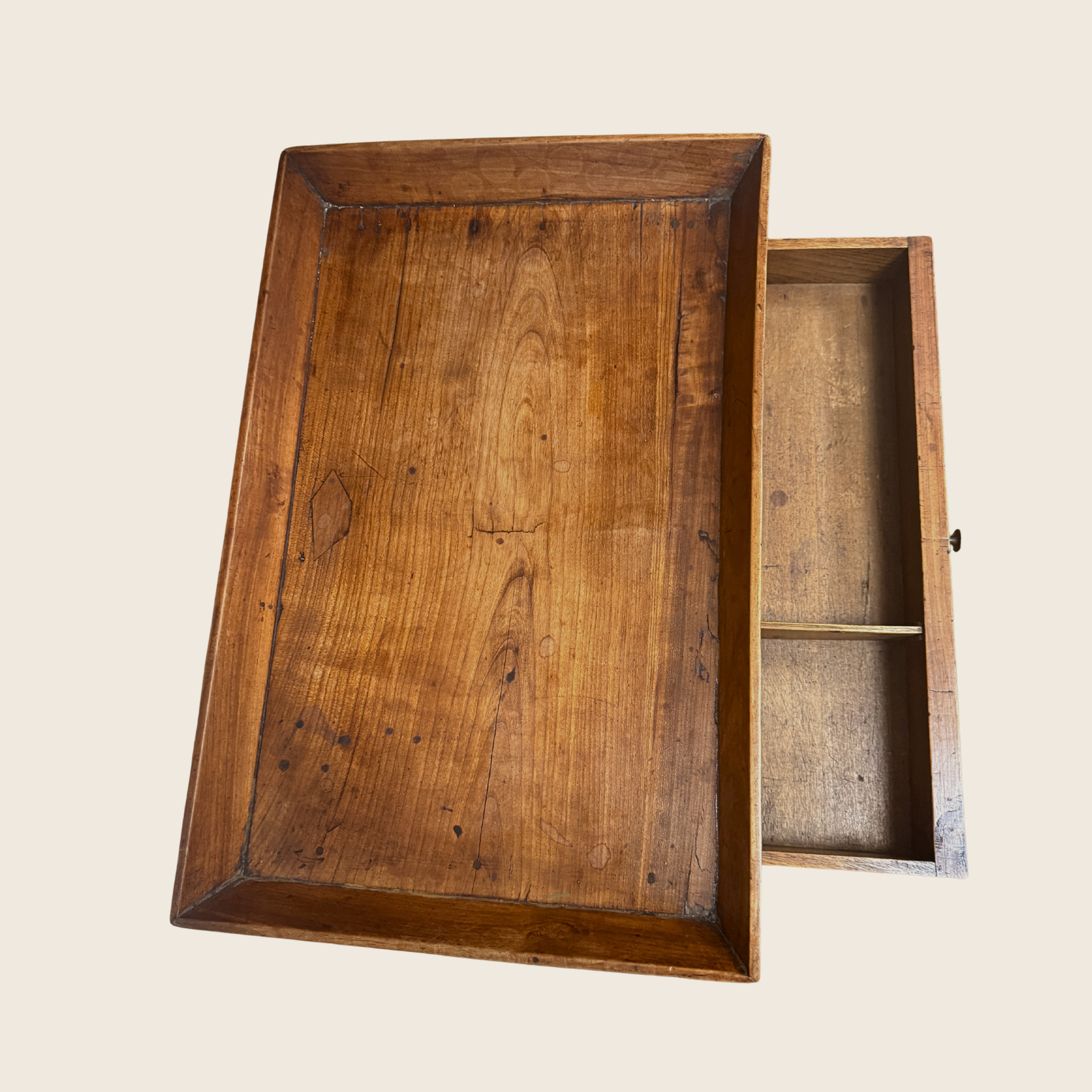 American Fruitwood Sewing Table, Circa 1860 | San Francisco Fall Antiques Show Provenance