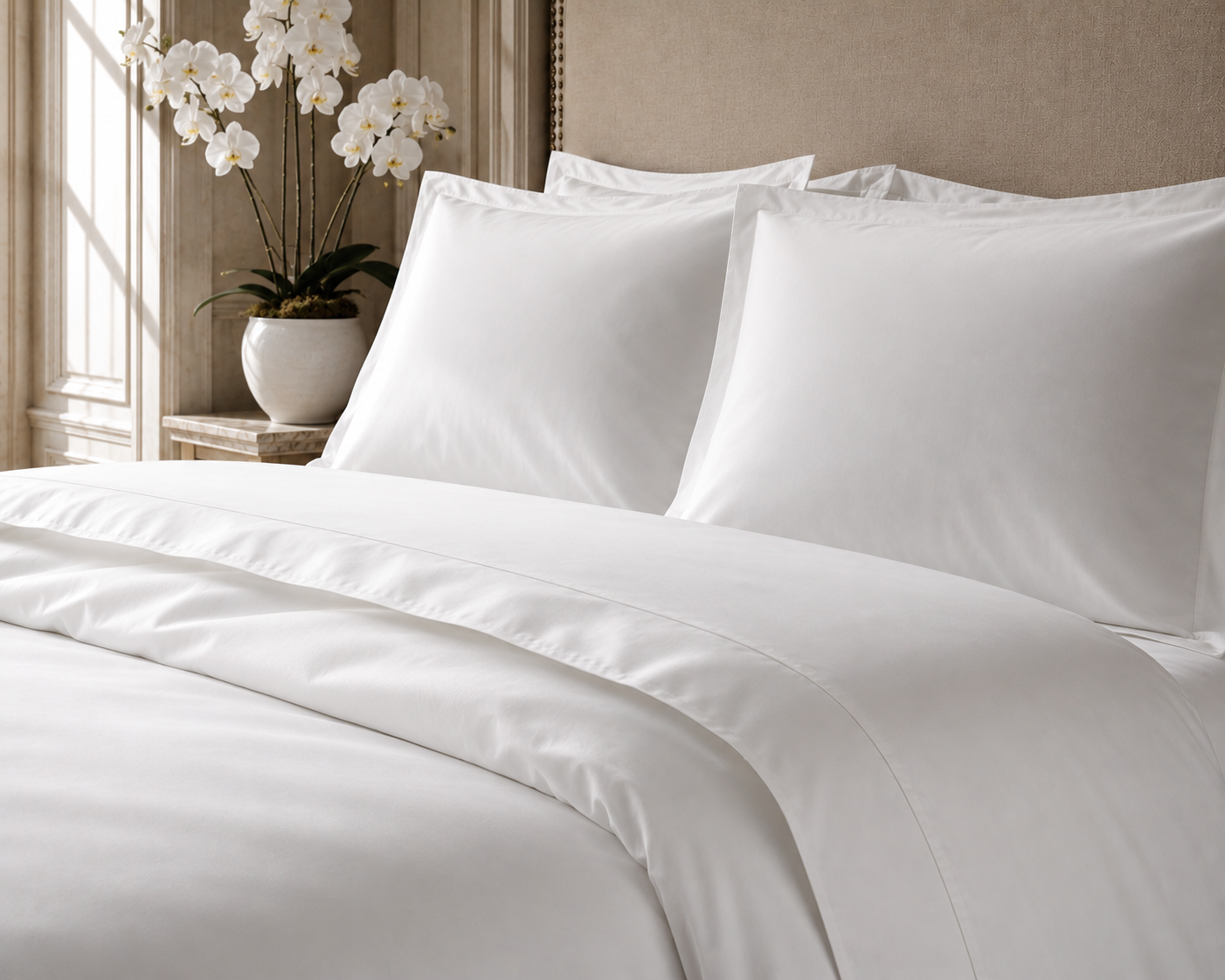 Kearsley Elysium Percale Sheet Set Available in Sale