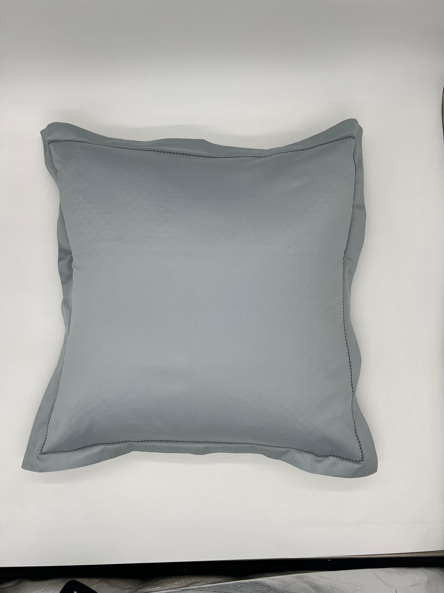 Essentials Sateen Euro Sham with Stella Embroidery