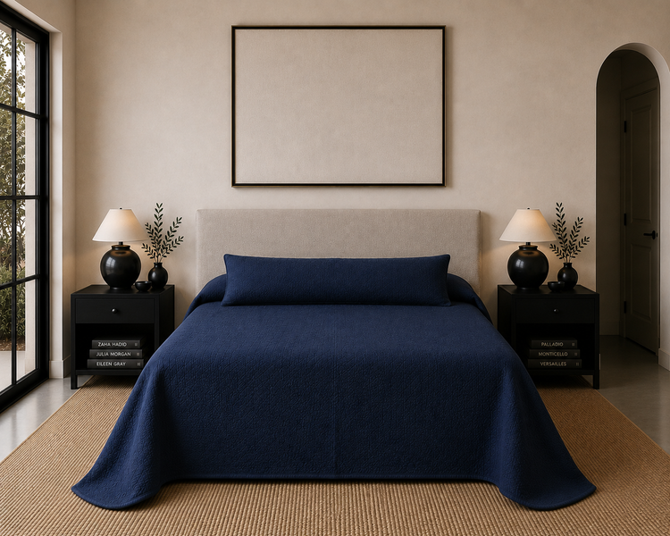 Carneros Heavy Linen Bed Spread - Made To Order