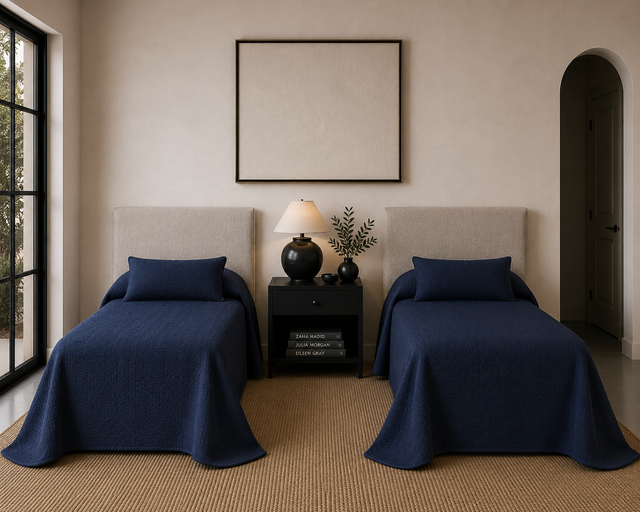 Carneros Heavy Linen Bed Spread - Made To Order