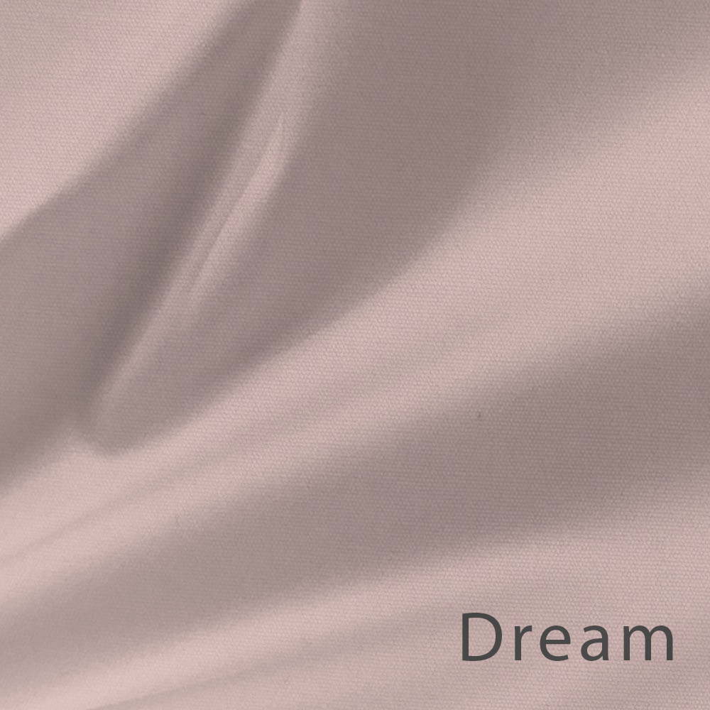 Color sample of Dream creamy Kearsley Pink Essentials Sateen
