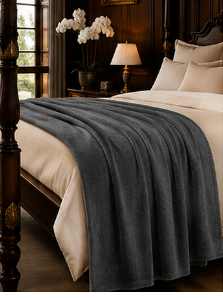 St. Anton Cashmere Bed Blanket & Bed Spreads