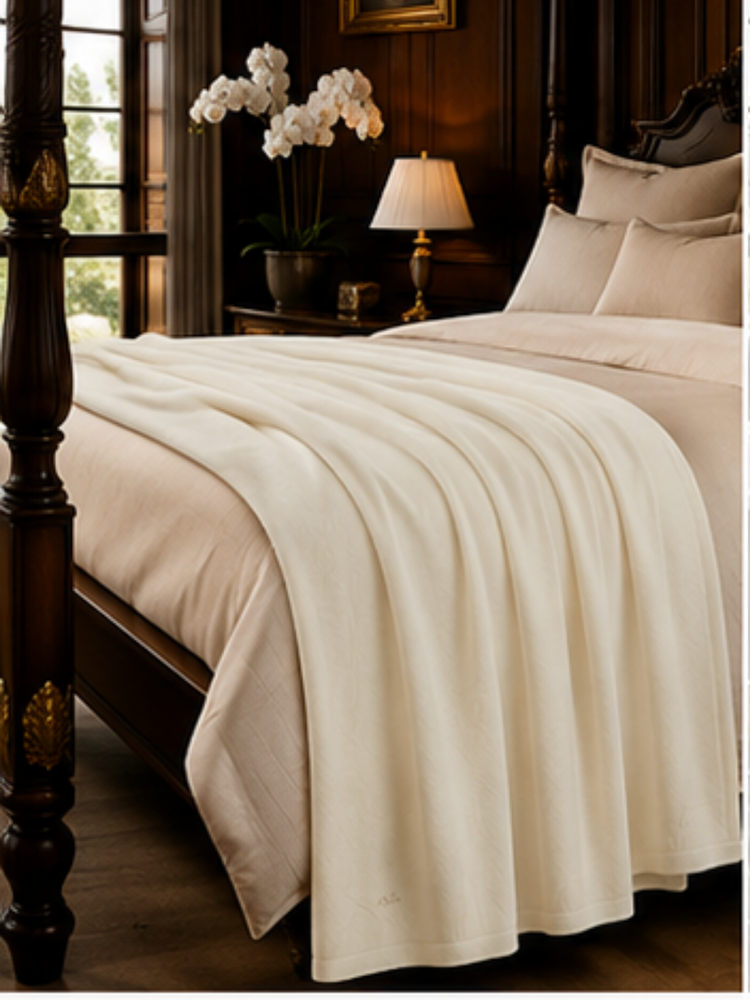 St. Anton Cashmere Bed Blanket & Bed Spreads
