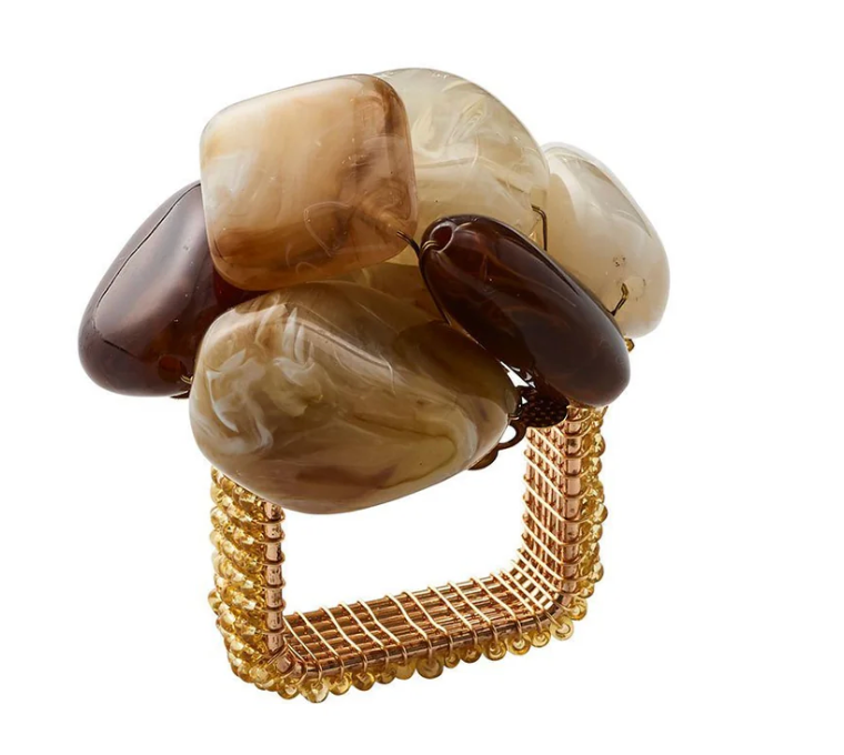Kim Seybert Sea Stone Napkin Ring