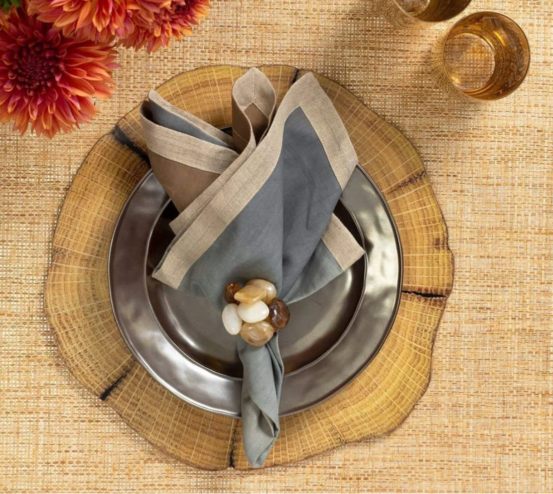 Kim Seybert Sea Stone Napkin Ring