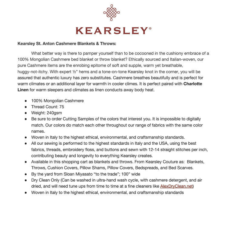 St. Anton Cashmere Boudoir Shams