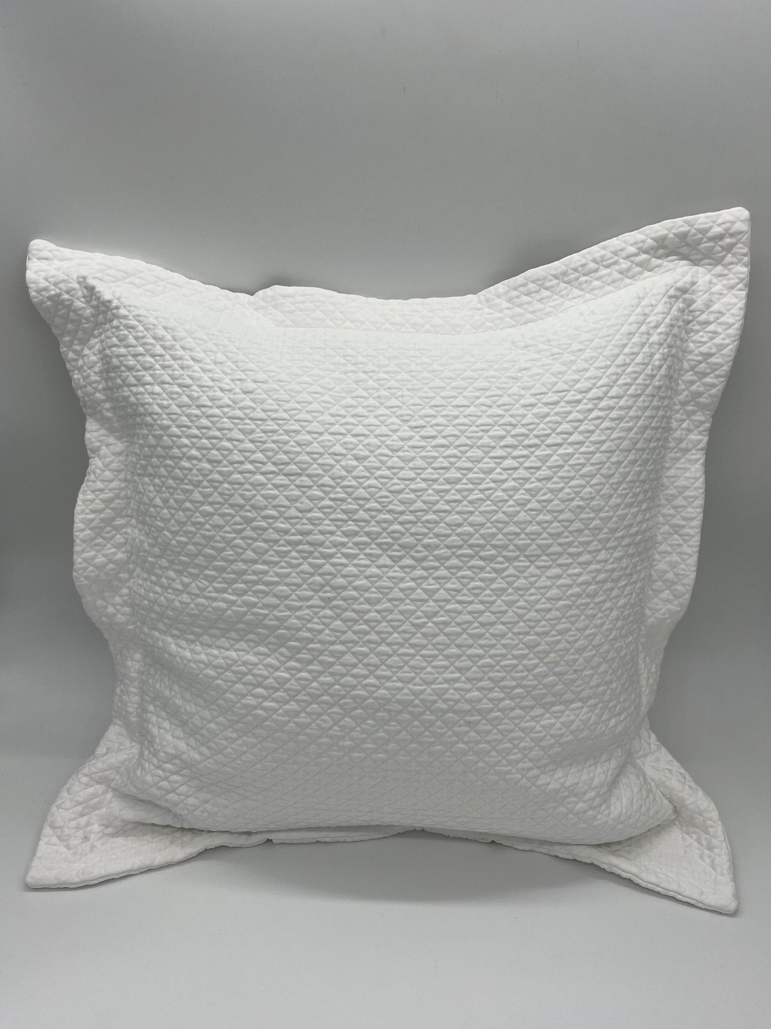 Art Deco Egyptian cotton Matelasse Euro Sham