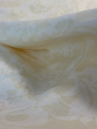Verona by Barbara Beckmann – Cream & Pale Ochre Ombre on Belgian Linen