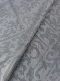 Dk Taupe HALI on Gold Silk Faille