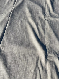 Bleached Raw Silk Basket Weave