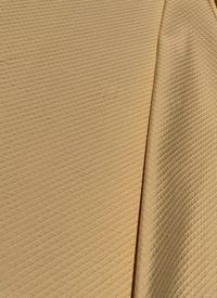 Soleil Gold Lattice Quilt-Woven Cotton