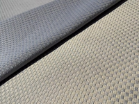 Olive & Taupe Marrakesh Squares in Woven Poly/Cotton