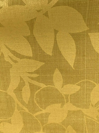 Gold L'Orangerie on Tobacco Silk Linen