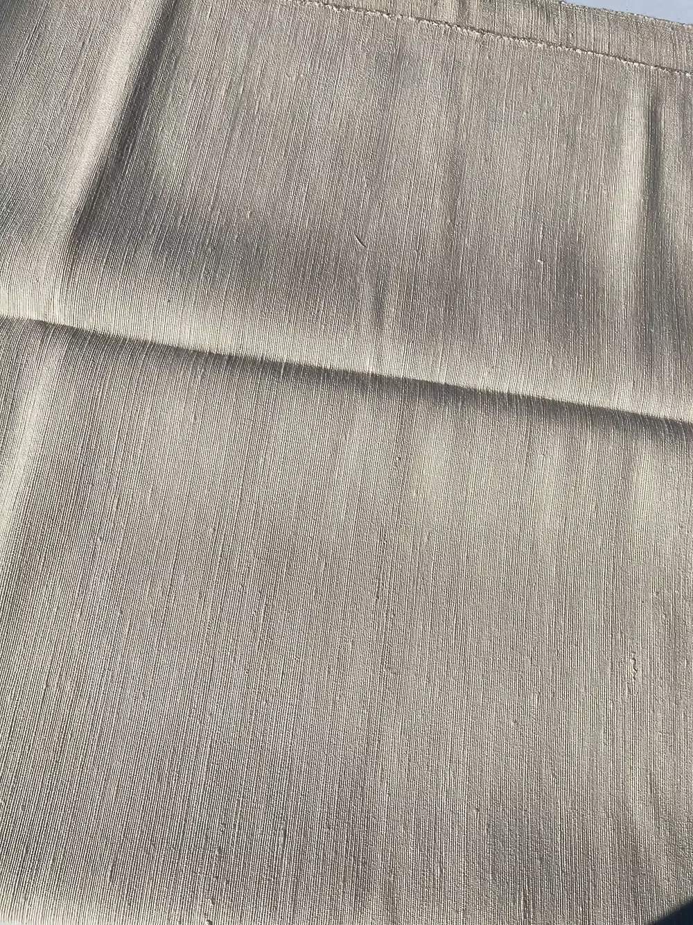 Ivory Tussah Silk