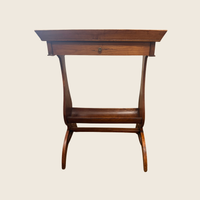 American Fruitwood Sewing Table, Circa 1860 | San Francisco Fall Antiques Show Provenance