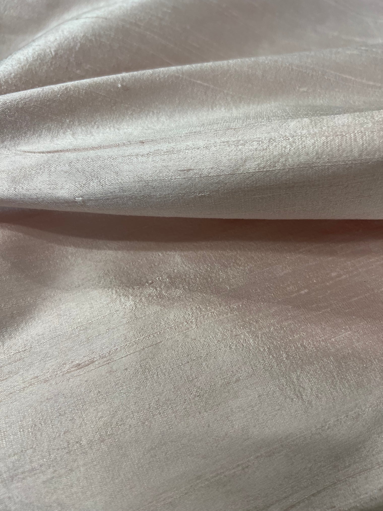 Barbara Beckmann Designs  Pink Silk Dupioni