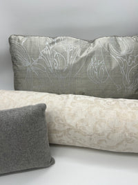Cynthia Scroll Linen Bolster