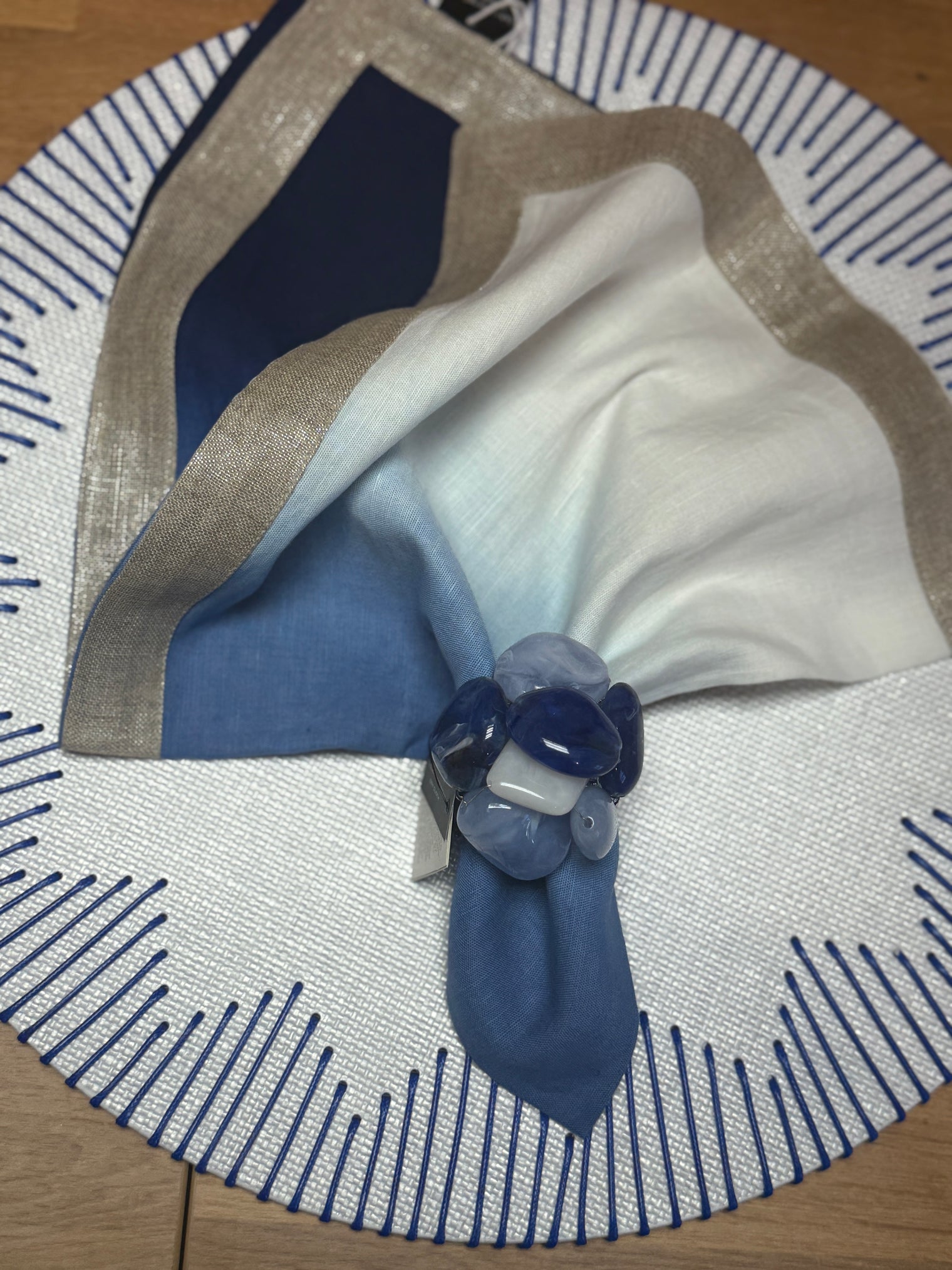 Kim Seybert Sea Stone Napkin Ring