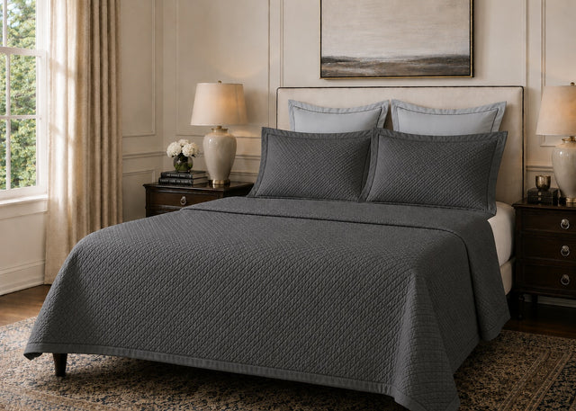 Kearsley Art Deco  Matelassé Pillow Shams - Available in Sale