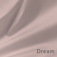 Color sample of Dream creamy Kearsley Pink Essentials Sateen