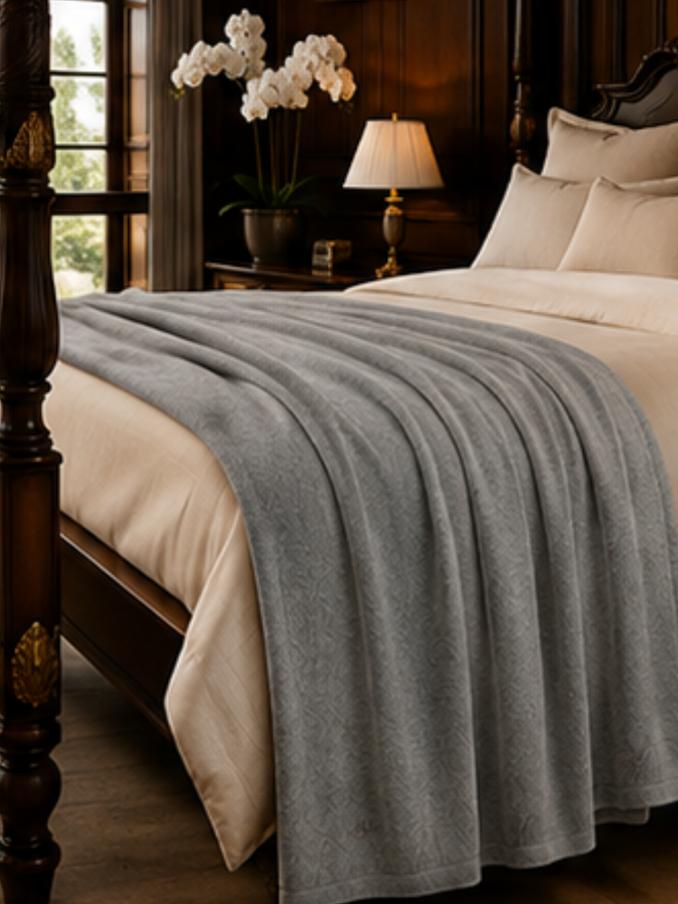 St. Anton Cashmere Bed Blanket & Bed Spreads