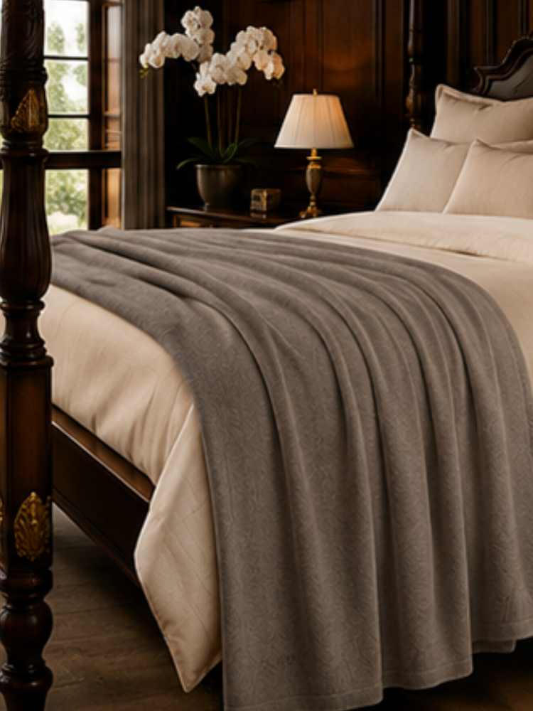 St. Anton Cashmere Bed Blanket & Bed Spreads