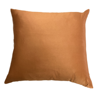 1880 Paris Silk & Velvet Panel Pillows | Olive, Cognac & Cream | 20 inch