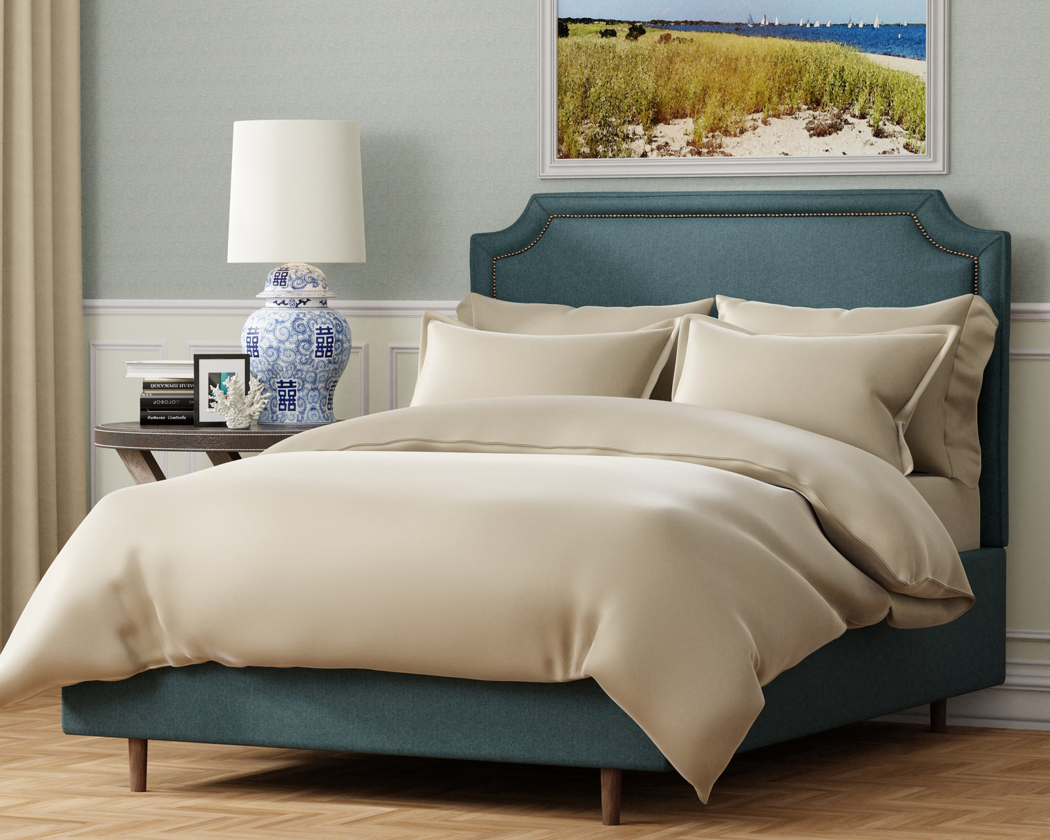 Soleil Sateen Duvet Cover