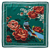 Kailu Silk Imperial Bloom Silk Scarf