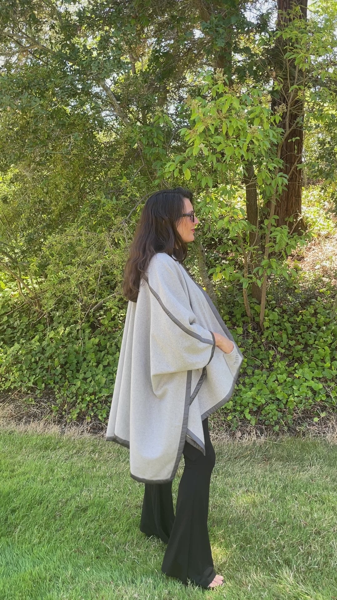 Kearsley Cashmere Poncho