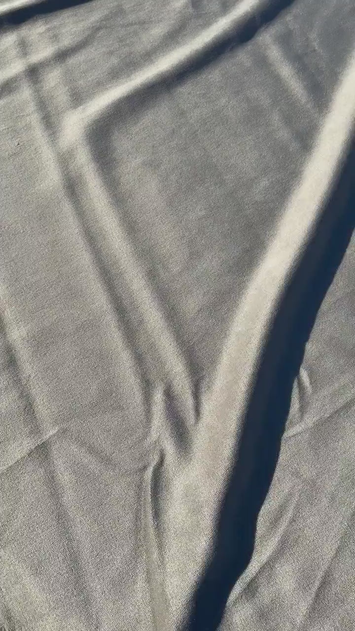 Mushroom Velvet in Cotton/Viscose