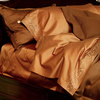 Essentials Sateen Duvet with Tyrolean Embroidery