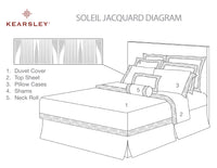 Soleil Sateen Duvet Cover