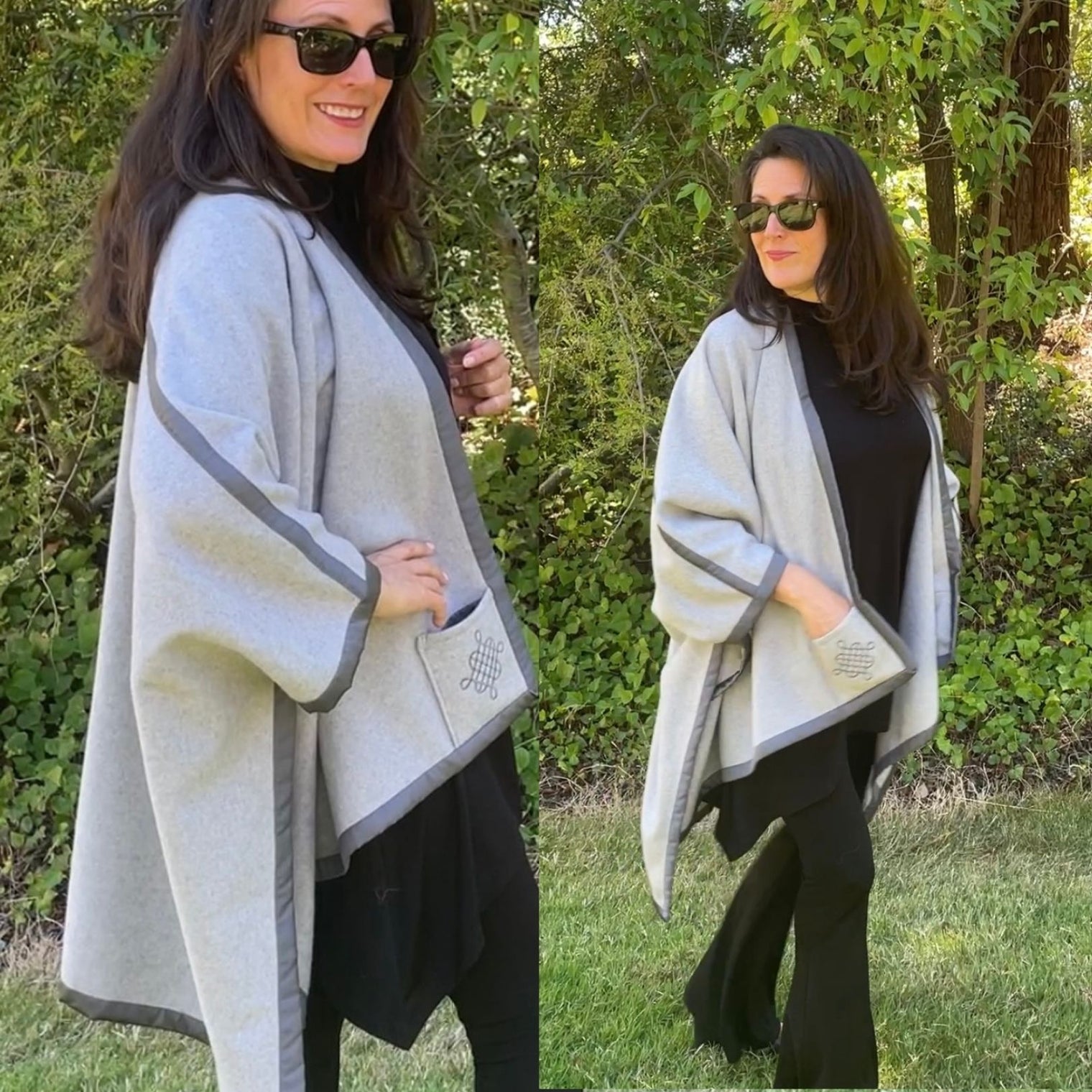 Kearsley Cashmere Poncho